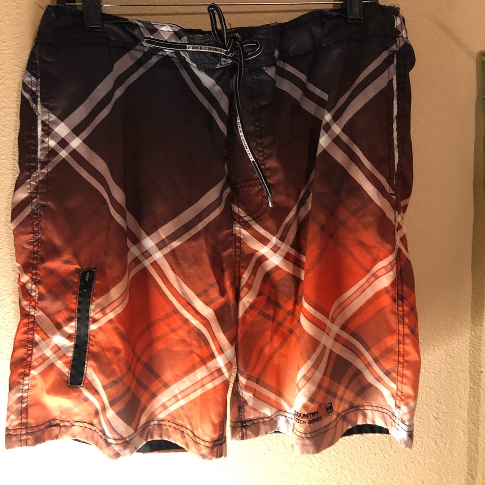 Men's Free Country swim trunks board short XLarge